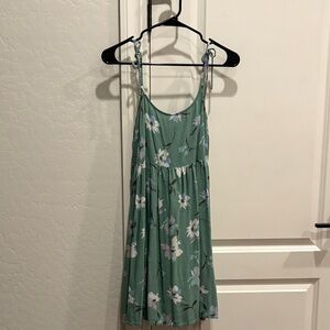SO Green Floral Dress